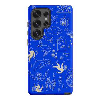 Easty Flash Blue Printed Phone Cases Samsung Galaxy S25 Ultra / Armoured by Easty Beasty - The Dairy