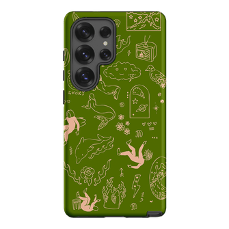 Easty Flash Green Printed Phone Cases Samsung Galaxy S25 Ultra / Armoured by Easty Beasty - The Dairy
