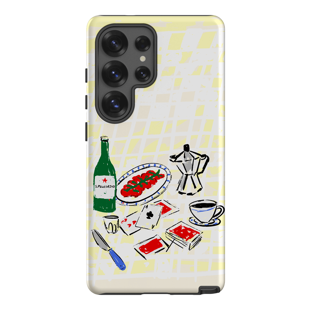 Euro Morning Printed Phone Cases Samsung Galaxy S25 Ultra / Armoured by The Dairy - The Dairy