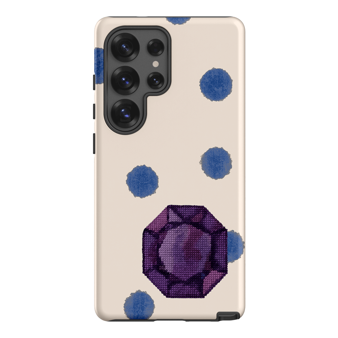 February Amethyst Printed Phone Cases Samsung Galaxy S25 Ultra / Armoured by Joiana - The Dairy