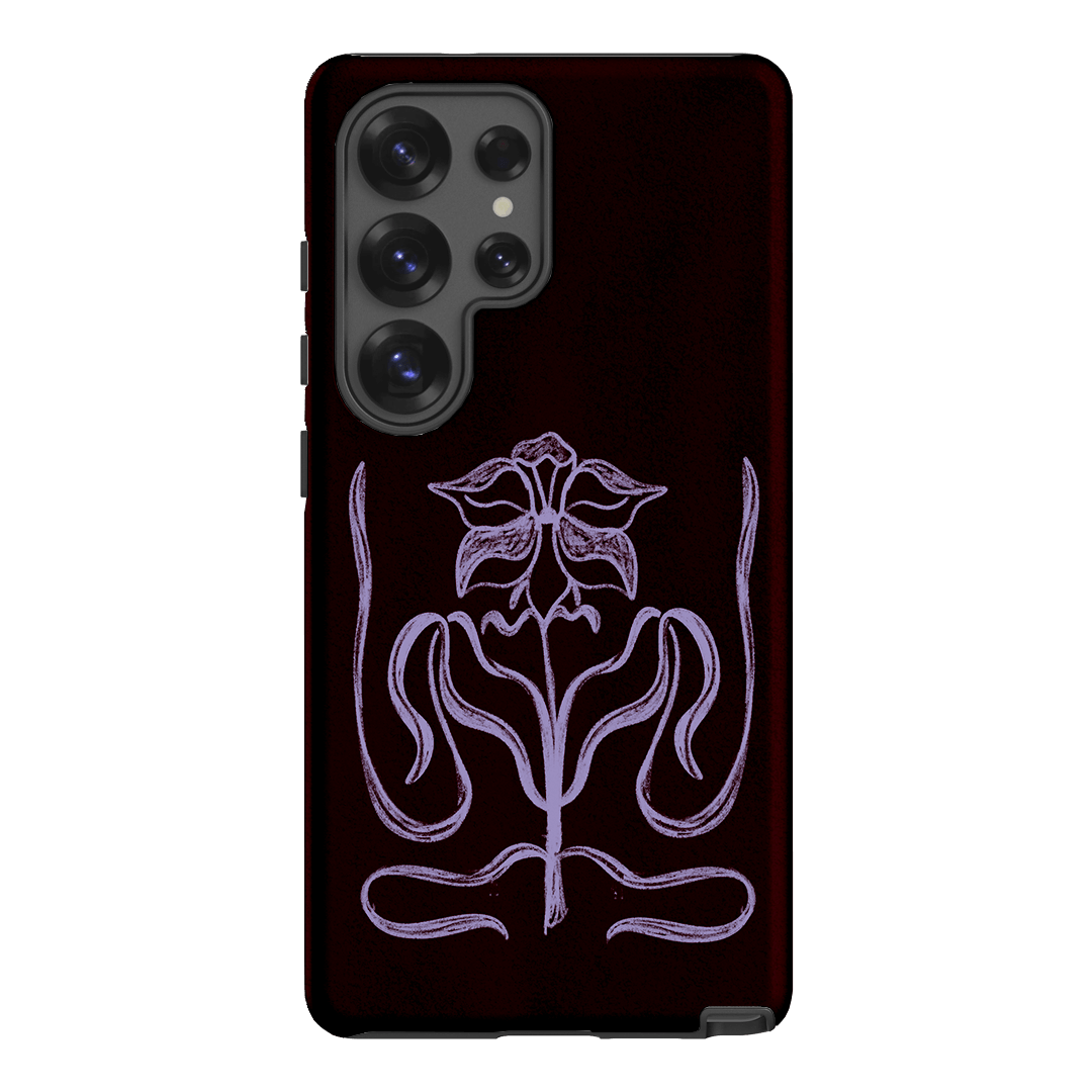 Growth Burgundy Printed Phone Cases by The Dairy - The Dairy