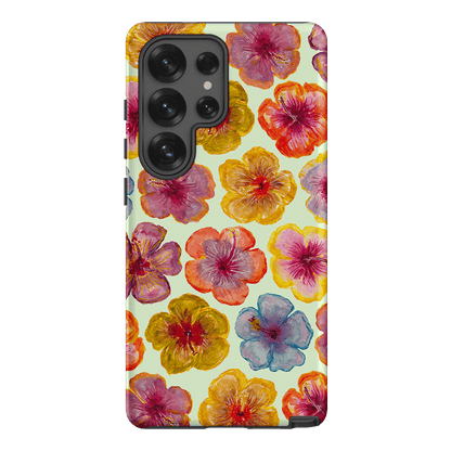 Hibiscus Holiday Sorbet Printed Phone Cases Samsung Galaxy S25 Ultra / Armoured by BG. Studio - The Dairy