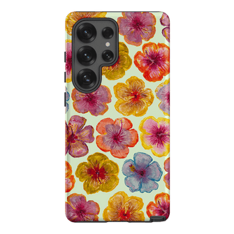 Hibiscus Holiday Sorbet Printed Phone Cases Samsung Galaxy S25 Ultra / Armoured by BG. Studio - The Dairy