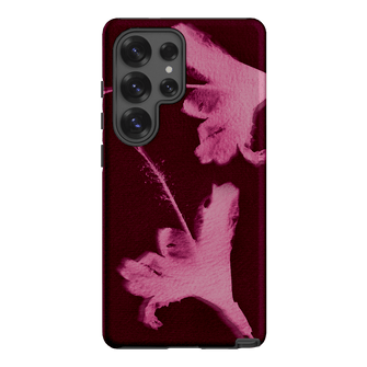 Hibiscus Glow Printed Phone Cases Samsung Galaxy S25 Ultra / Armoured by Sally Hungerford - The Dairy