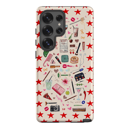 Just A Girl Printed Phone Cases Samsung Galaxy S25 Ultra / Armoured by BG. Studio - The Dairy