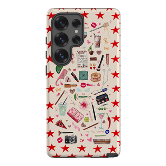 Just A Girl Printed Phone Cases Samsung Galaxy S25 Ultra / Armoured by BG. Studio - The Dairy