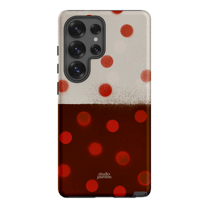 Ladybug Polka Dot Printed Phone Cases Samsung Galaxy S25 Ultra / Armoured by Jasmine Dowling - The Dairy