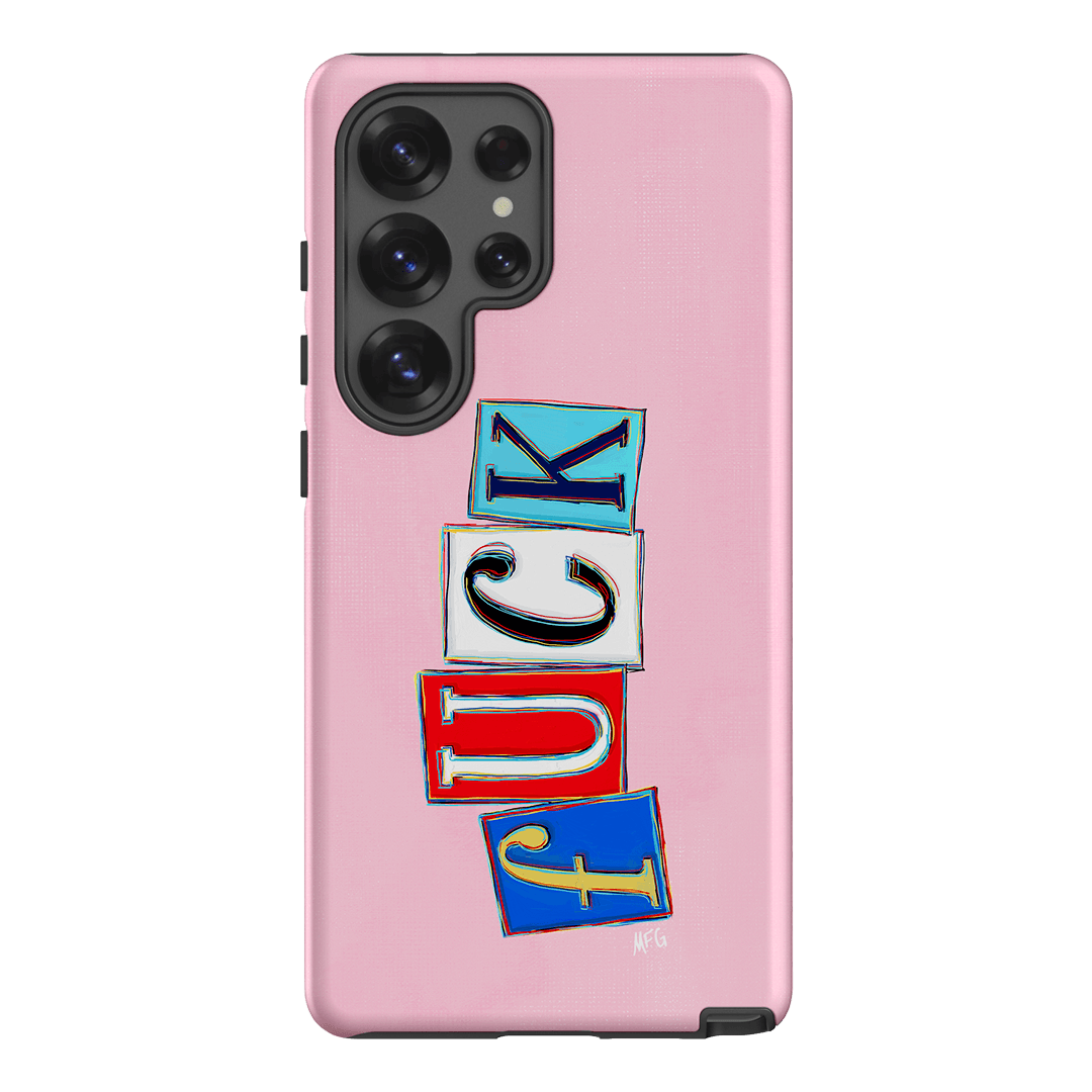 Lil Fcks Pink Printed Phone Cases Samsung Galaxy S25 Ultra / Armoured by Margarbs Art - The Dairy