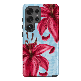 Lillies Printed Phone Cases Samsung Galaxy S25 Ultra / Armoured by Sally Hungerford - The Dairy