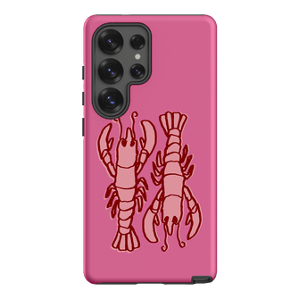 Lobster Love Pink Printed Phone Cases Samsung Galaxy S25 Ultra / Armoured by The Dairy - The Dairy
