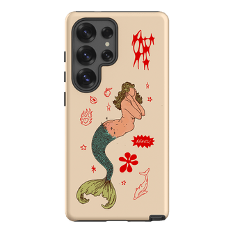 Mimi Cream Printed Phone Cases Samsung Galaxy S25 Ultra / Armoured by Easty Beasty - The Dairy