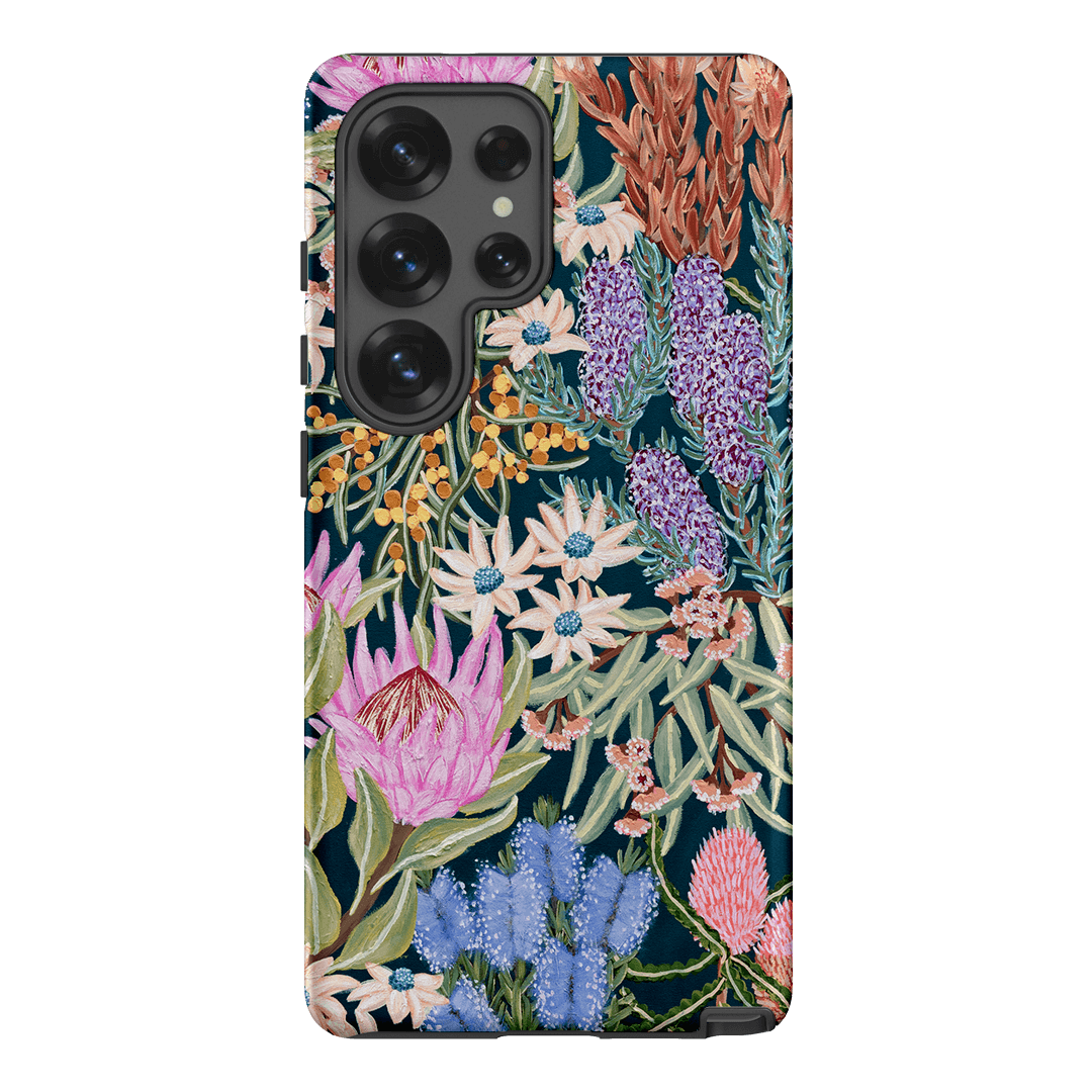 Moonlit Floral Printed Phone Cases Samsung Galaxy S25 Ultra / Armoured by Amy Gibbs - The Dairy