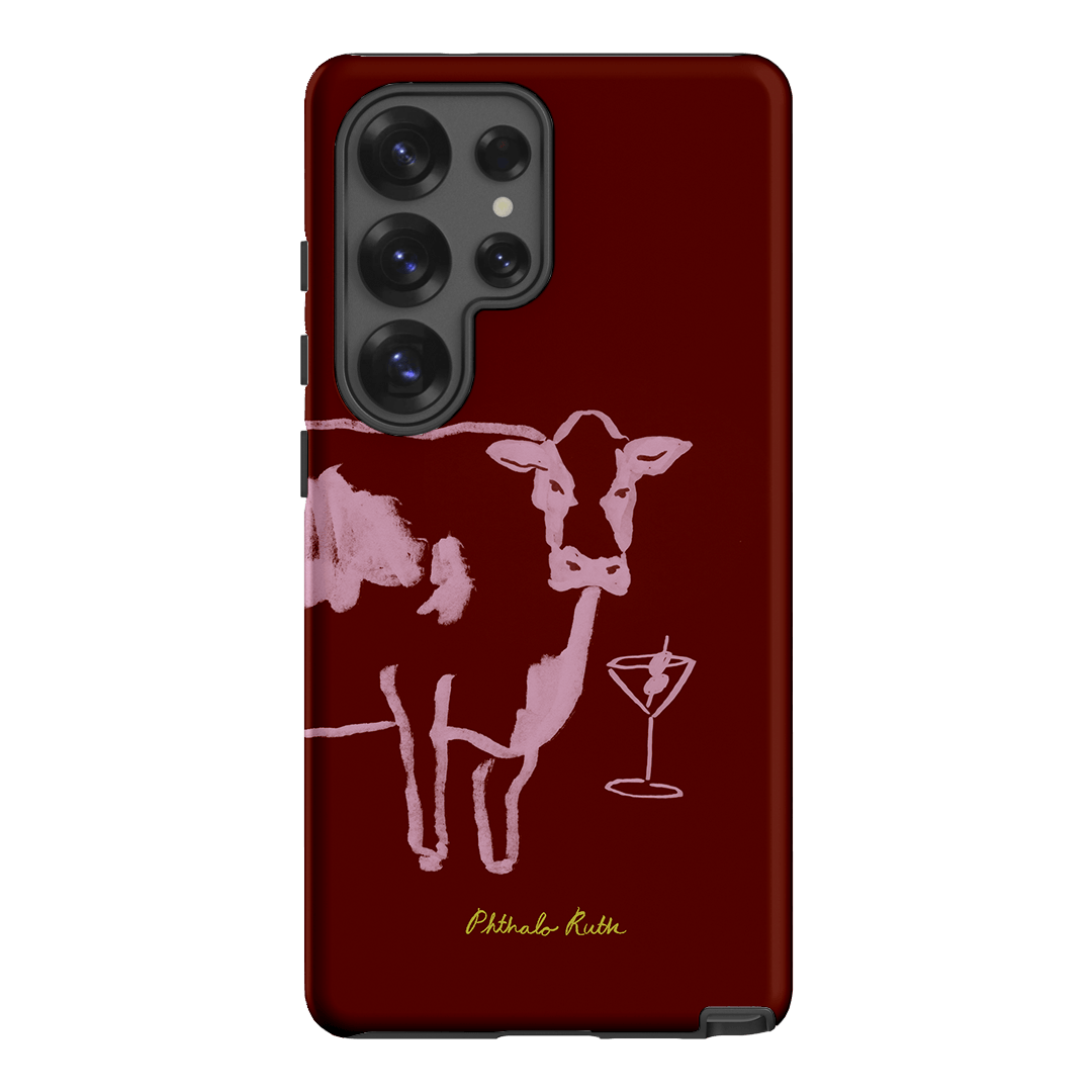 Mootini Berry Printed Phone Cases Samsung Galaxy S25 Ultra / Armoured by Phthalo Ruth - The Dairy