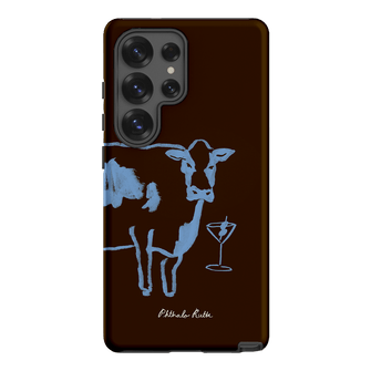Mootini Espresso Printed Phone Cases Samsung Galaxy S25 Ultra / Armoured by Phthalo Ruth - The Dairy