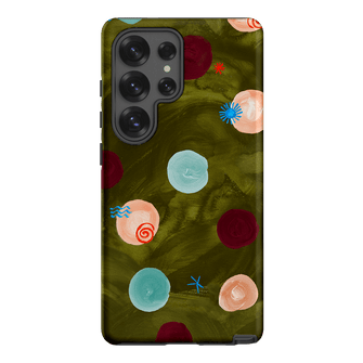 Olive Spot Printed Phone Cases Samsung Galaxy S25 Ultra / Armoured by Charlie Taylor - The Dairy