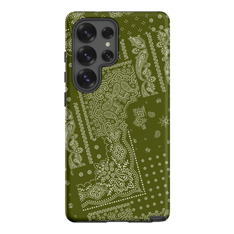 Paisley Fern Printed Phone Cases Samsung Galaxy S25 Ultra / Armoured by The Dairy - The Dairy