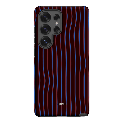 Panama Burgundy Printed Phone Cases Samsung Galaxy S25 Ultra / Armoured by Apero - The Dairy