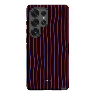 Panama Burgundy Printed Phone Cases Samsung Galaxy S25 Ultra / Armoured by Apero - The Dairy