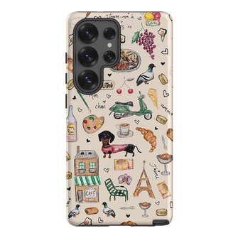 Parisian Daydream Printed Phone Cases Samsung Galaxy S25 Ultra / Armoured by BG. Studio - The Dairy