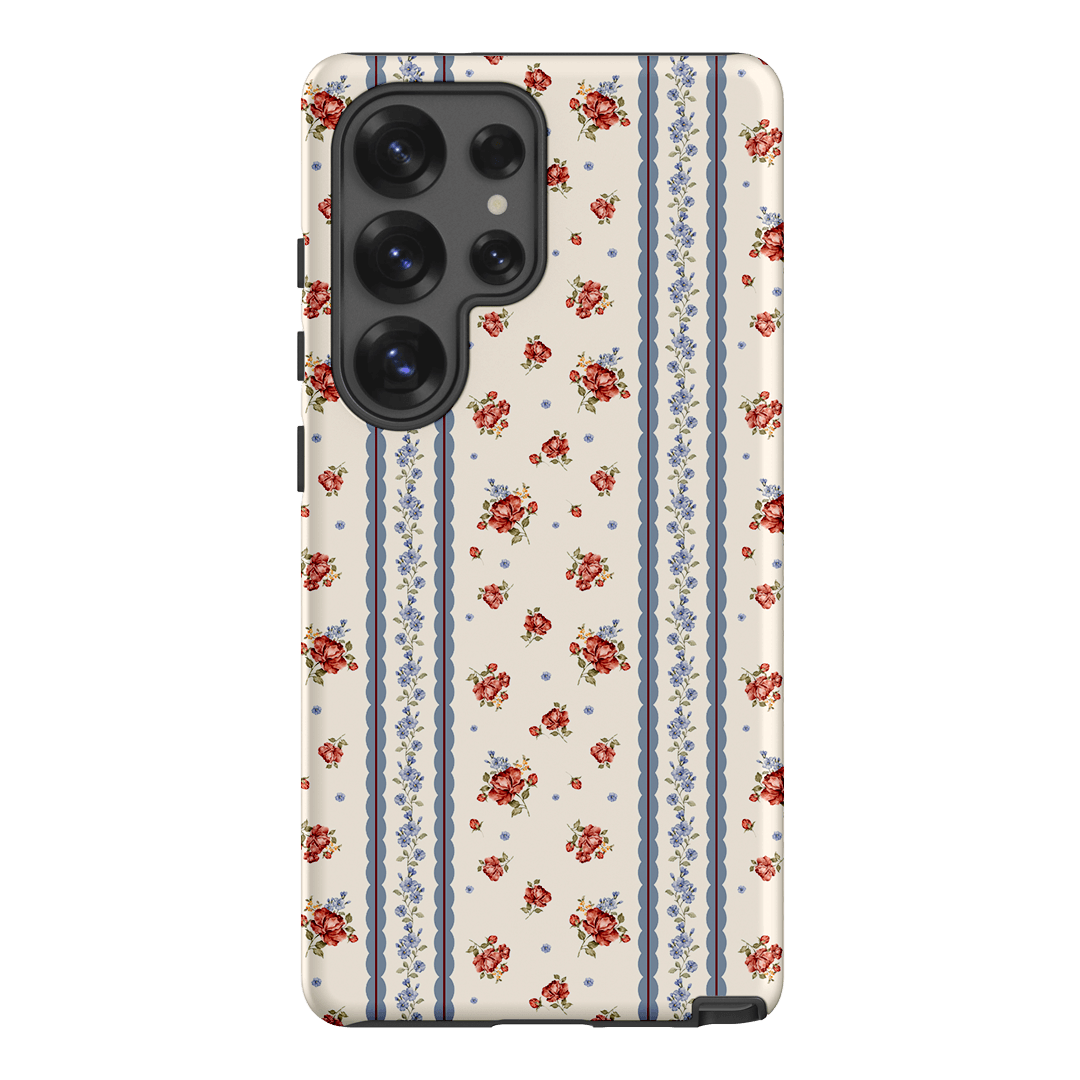 Rose Stripe Printed Phone Cases Samsung Galaxy S25 Ultra / Armoured by Kasiags Art - The Dairy