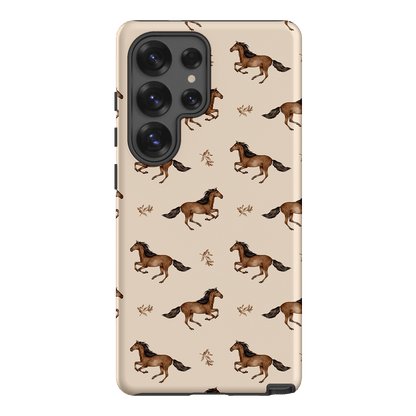 Running Horse Printed Phone Cases Samsung Galaxy S25 Ultra / Armoured by Kasiags Art - The Dairy