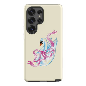 Satin Swan Printed Phone Cases Samsung Galaxy S25 Ultra / Armoured by Femke Studio - The Dairy