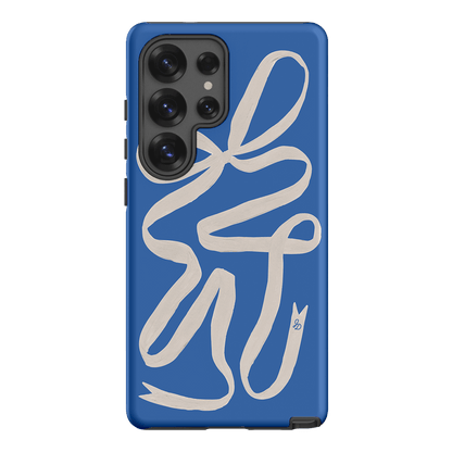 Something Blue Ribbon Printed Phone Cases Samsung Galaxy S25 Ultra / Armoured by Jasmine Dowling - The Dairy