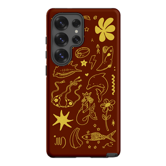 Spiced Cowboy Chocolate Printed Phone Cases Samsung Galaxy S25 Ultra / Armoured by Easty Beasty - The Dairy