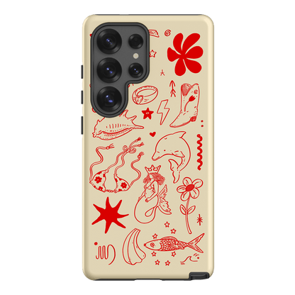 Spiced Cowboy Cream Printed Phone Cases Samsung Galaxy S25 Ultra / Armoured by Easty Beasty - The Dairy