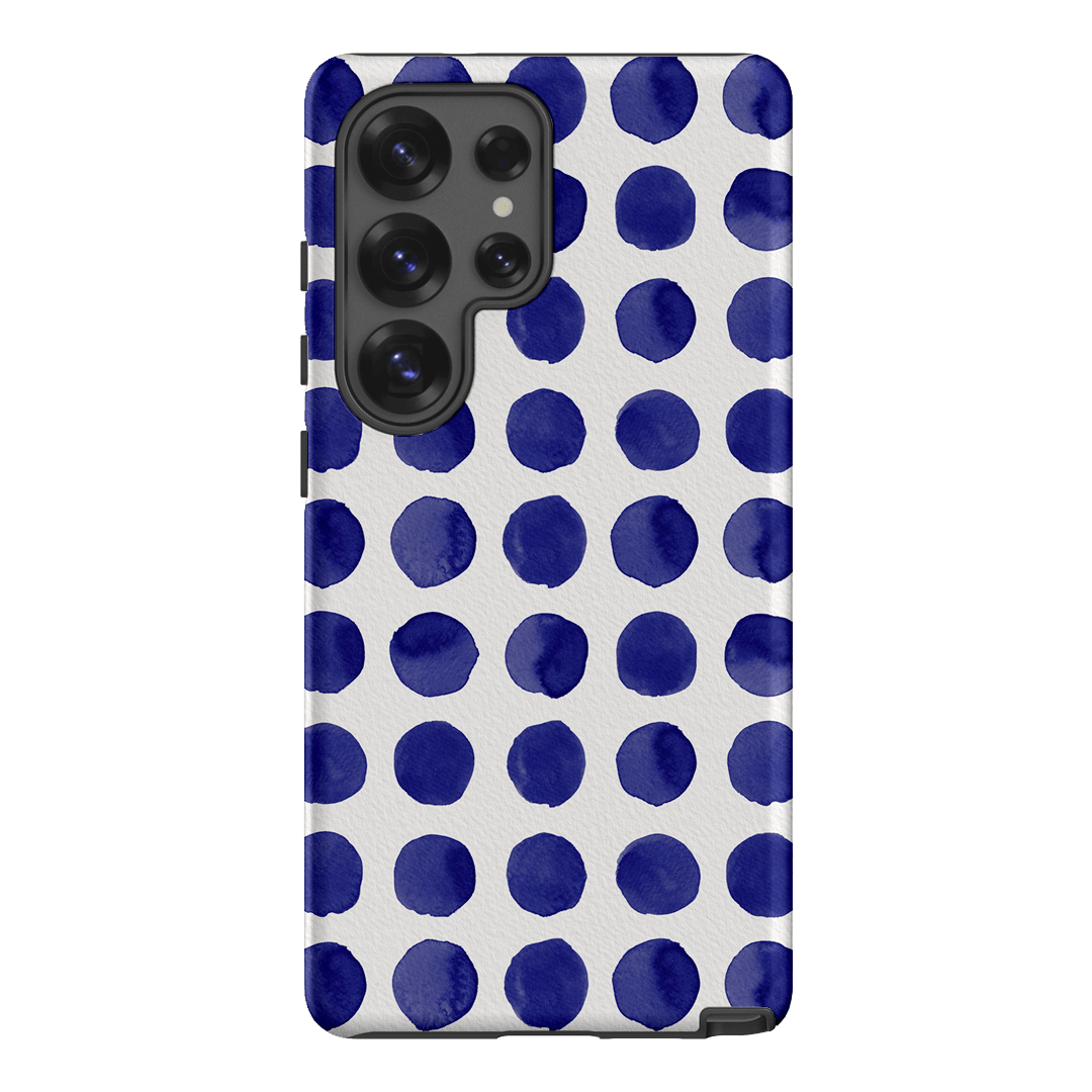 Spots in Blueberry Printed Phone Cases by The Dairy - The Dairy