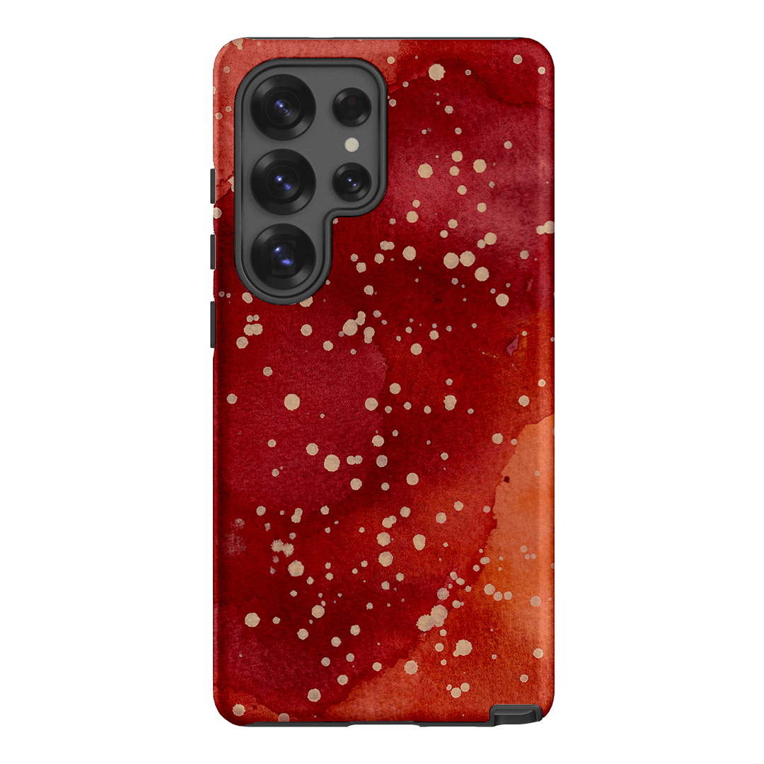 Spotty Rust Printed Phone Cases Samsung Galaxy S25 Ultra / Armoured by The Dairy - The Dairy