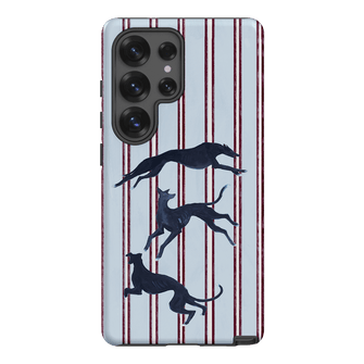 Stripey Hounds Printed Phone Cases Samsung Galaxy S25 Ultra / Armoured by Lisa Hu - The Dairy