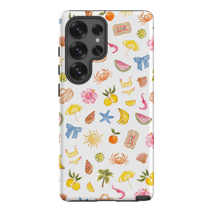 Summer Icons Printed Phone Cases Samsung Galaxy S25 Ultra / Armoured by Cass Deller - The Dairy