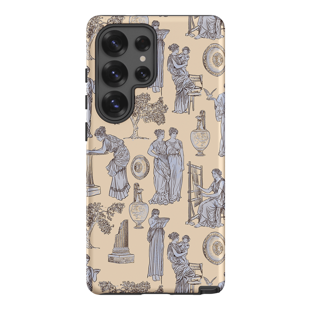 Symposium Alabaster Printed Phone Cases Samsung Galaxy S25 Ultra / Armoured by Veronica Tucker - The Dairy
