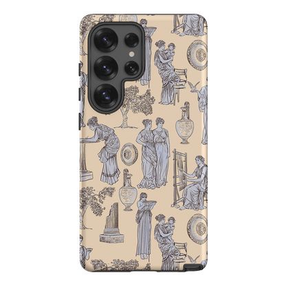 Symposium Alabaster Printed Phone Cases Samsung Galaxy S25 Ultra / Armoured by Veronica Tucker - The Dairy