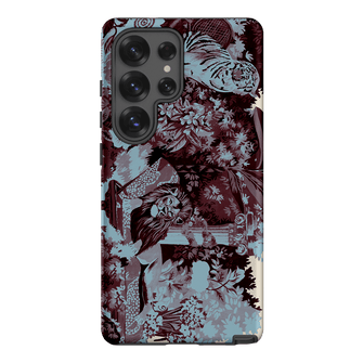 Tippi Blue Printed Phone Cases Samsung Galaxy S25 Ultra / Armoured by Desmond & Dempsey - The Dairy