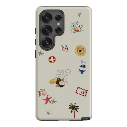 Vacay All Day Cream Printed Phone Cases by Antipodean - The Dairy