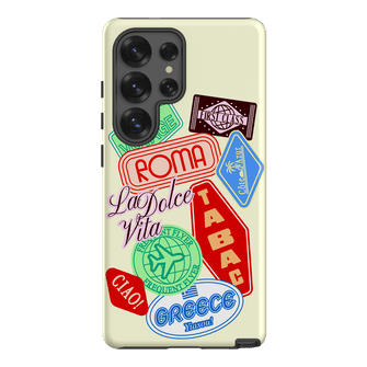 Well Travelled Printed Phone Cases Samsung Galaxy S25 Ultra / Armoured by The Dairy - The Dairy