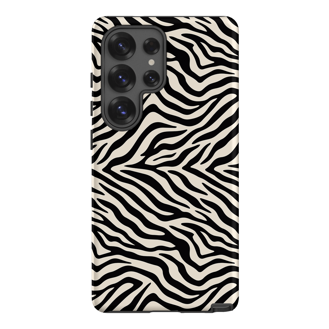 Zebra Ink Printed Phone Cases Samsung Galaxy S25 Ultra / Armoured by The Dairy - The Dairy