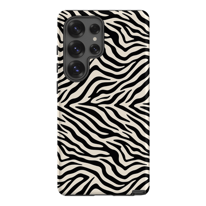 Zebra Ink Printed Phone Cases Samsung Galaxy S25 Ultra / Armoured by The Dairy - The Dairy