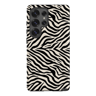 Zebra Ink Printed Phone Cases Samsung Galaxy S25 Ultra / Armoured by The Dairy - The Dairy