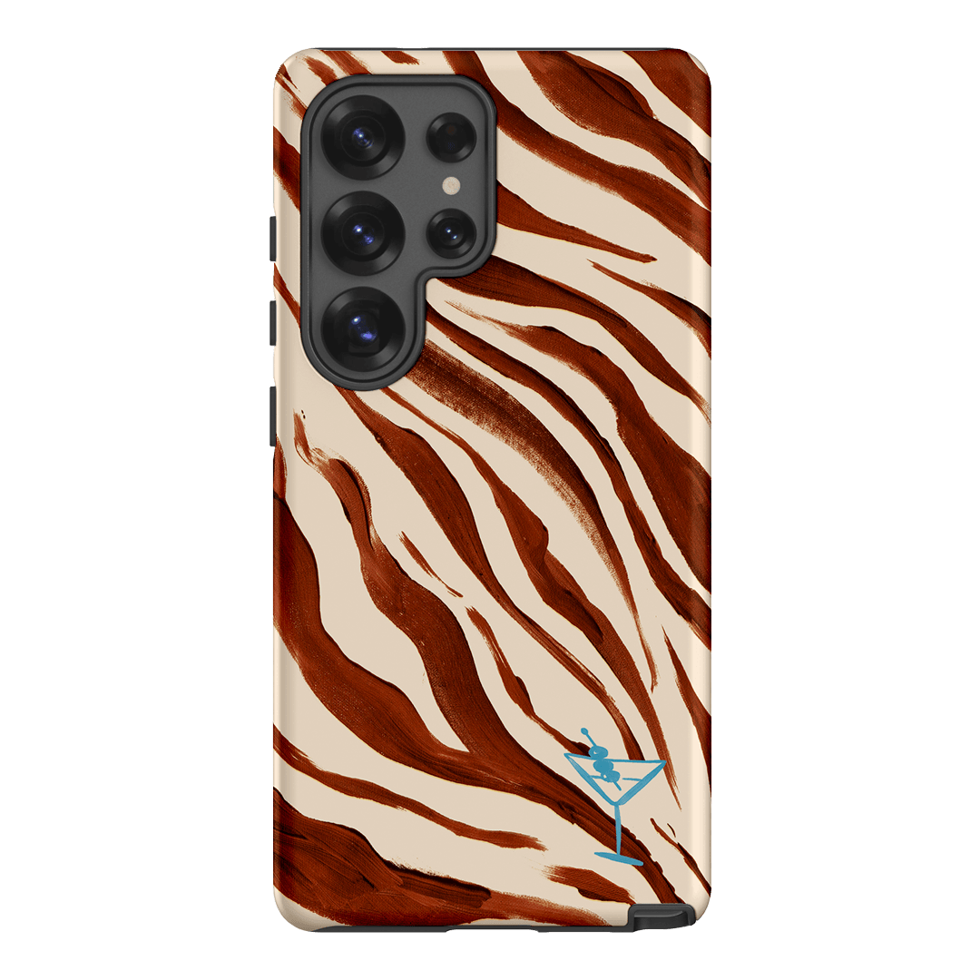 Zebra Tini Printed Phone Cases Samsung Galaxy S25 Ultra / Armoured by Charlie Taylor - The Dairy