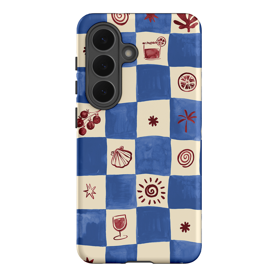 Afternoon Mezze Cornflower Printed Phone Cases Samsung Galaxy S26 / Armoured by Charlie Taylor - The Dairy