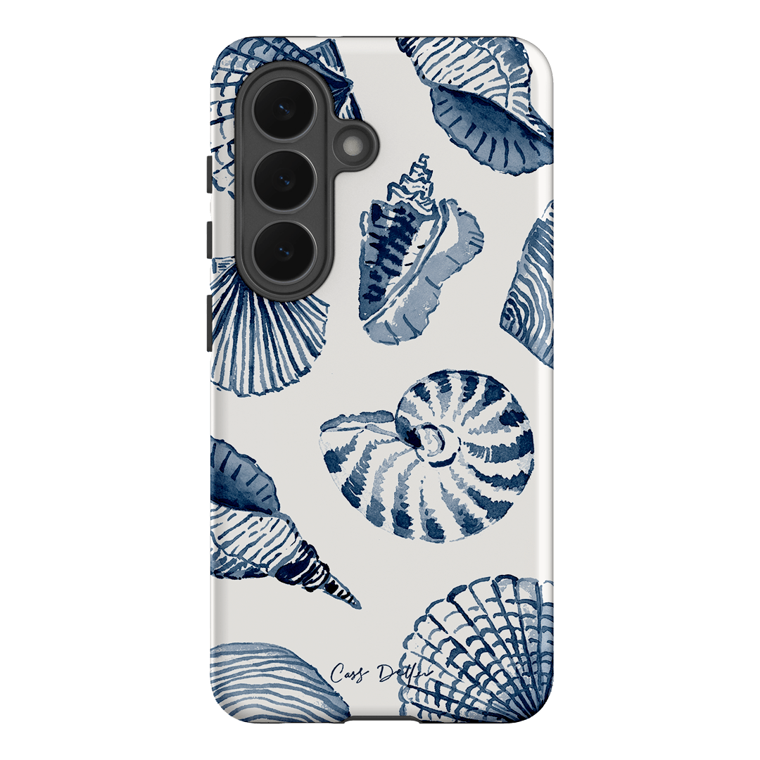 Blue Shells Printed Phone Cases Samsung Galaxy S26 / Armoured by Cass Deller - The Dairy