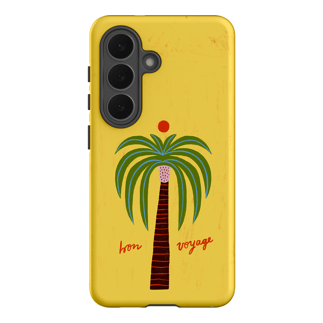 Bon Voyage Yellow Printed Phone Cases Samsung Galaxy S26 / Armoured by Marie Fauritte - The Dairy