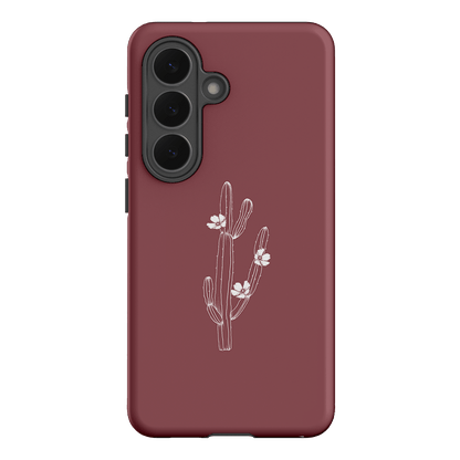 Cactus Flower Printed Phone Cases Samsung Galaxy S26 / Armoured by Typoflora - The Dairy