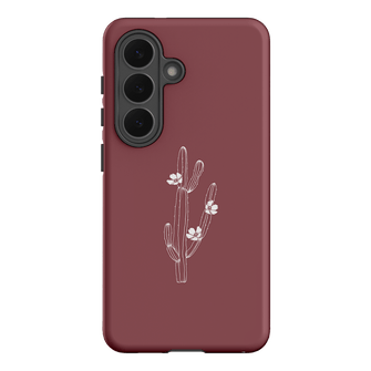 Cactus Flower Printed Phone Cases Samsung Galaxy S26 / Armoured by Typoflora - The Dairy