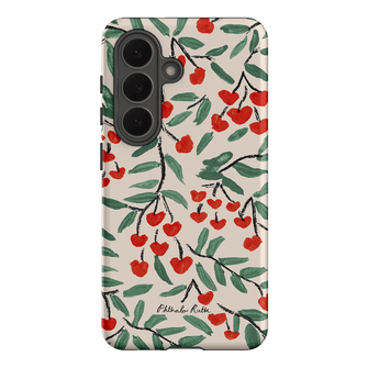 Cherry Love Printed Phone Cases Samsung Galaxy S26 / Armoured by Phthalo Ruth - The Dairy