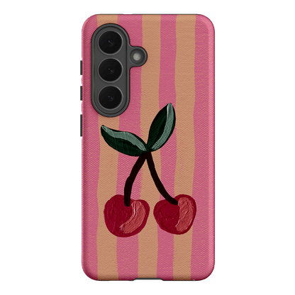 Cherry On Top Printed Phone Cases Samsung Galaxy S26 / Armoured by Amy Gibbs - The Dairy