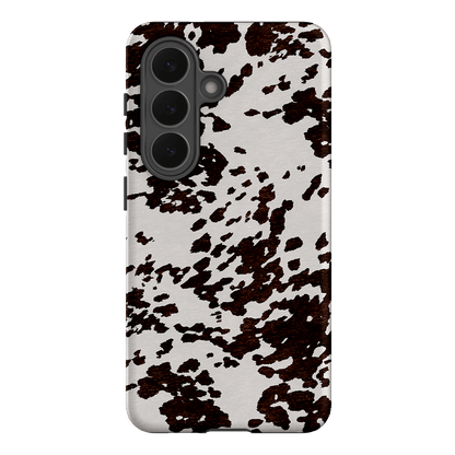 Cowhide Charm Printed Phone Cases Samsung Galaxy S26 / Armoured by The Dairy - The Dairy